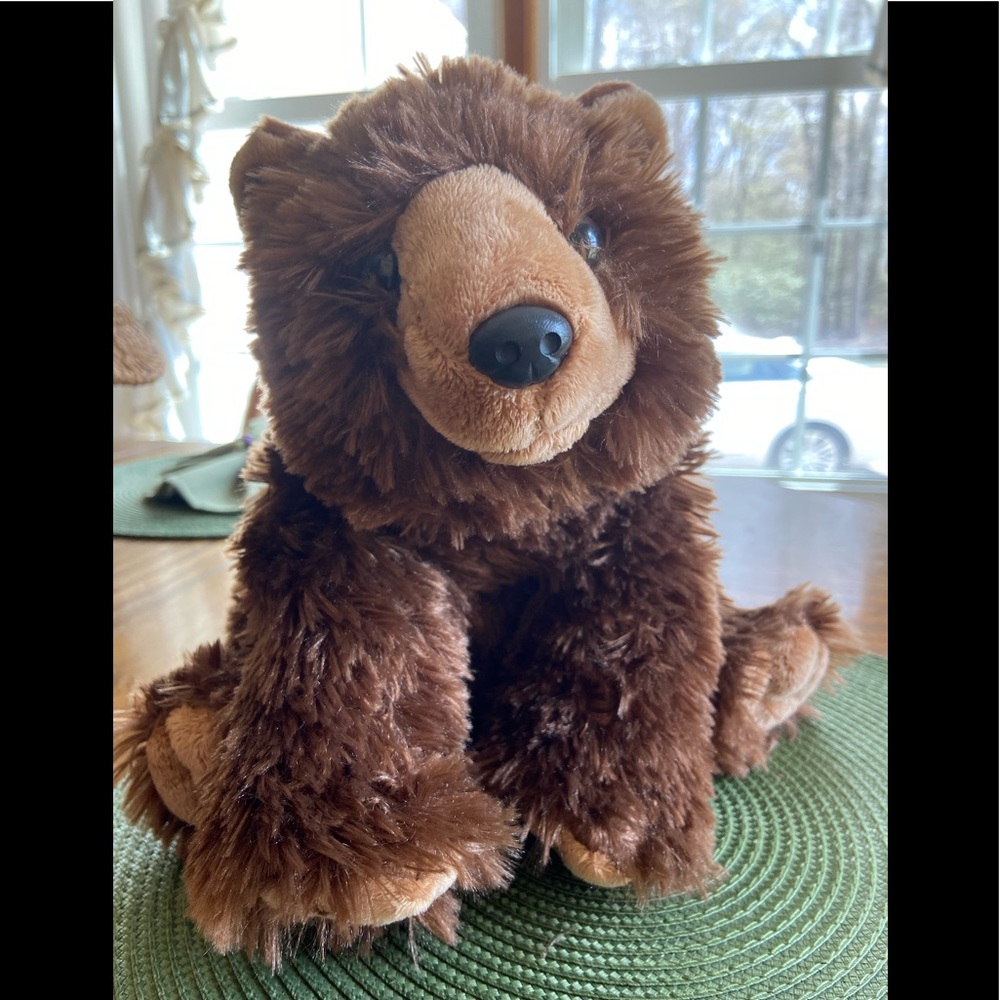 2013 Wild Republic Plush 12” Grizzly Bear